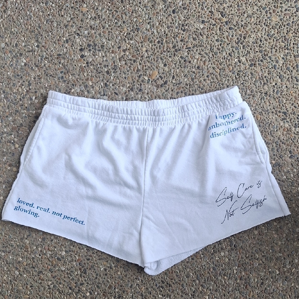Grayson Threads Self Care Mini Sweat shorts Plus Size XXL